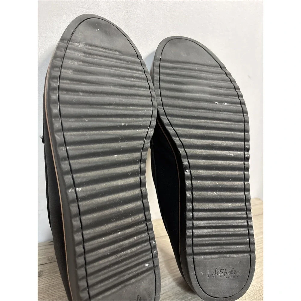 Life Stride Zee Loafer Simply Comfort Black Slip on Loafers Size 7.5 - Picture 9 of 11